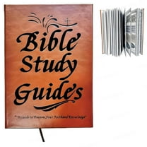 66-Page Bible Study Guide Notebook Women-Daily Scripture Quotes, Religious Faith-Based Notebook (A4)(1PC)