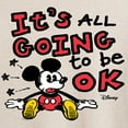 thumbnail image 3 of Disney - Mickey Mouse - It's All Going to be OK - Women's Oversized T-Shirt, 3 of 5