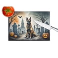thumbnail image 2 of Belgian Malinois Spooky Halloween Glass Cutting Board Large 12 in x 15 in, 2 of 5
