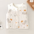 thumbnail image 1 of Baby Clothes for Girls Warm Sleeveless Top For 0 To 2 Year Old, Fall And Winter Inner Quilted Sleeveless Top, Three-layer Warm Sleeveless Top Girls Clothes on Clearance, 1 of 7