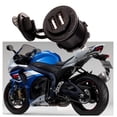 thumbnail image 2 of Cargador USB doble Toma de corriente 2.1 amperios Montaje en panel Motocicleta Tmvgtek Accesorios para autos y motos, 2 of 6