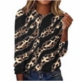 thumbnail image 2 of Cilsoka Women's Casual Long Sleeve Shirts Vintage Print Pullover Top Fall Fashion Outfits Clothes, 2026 Trendy Ciothing, 2 of 6