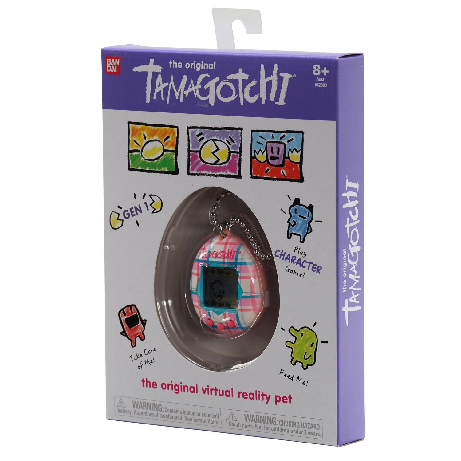 Original Tamagotchi - Plaid