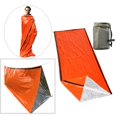 thumbnail image 5 of Axioma Outdoor Thermal Emergency Sleeping Bags Survival Hiking Blanket Keep Warm Green, 5 of 10