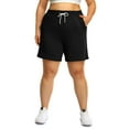 thumbnail image 4 of POSESHE Women's Plus Size High Waist Workout Yoga Sweatpants, Summer Drawstring Jogging Shorts, L-5X, 4 of 5