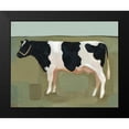 thumbnail image 2 of Scarvey, Emma 24x20 Black Modern Framed Museum Art Print Titled - Bovine Portrait II, 2 of 5