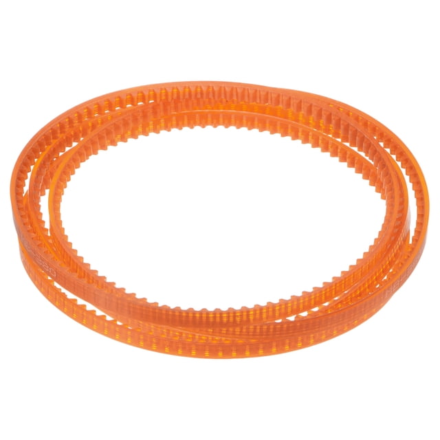 Uxcell 4 Paquetes de Correas de Máquina de Coser Naranjas MB-380 Correa en V de Motor de 15" de Circunferencia Exterior