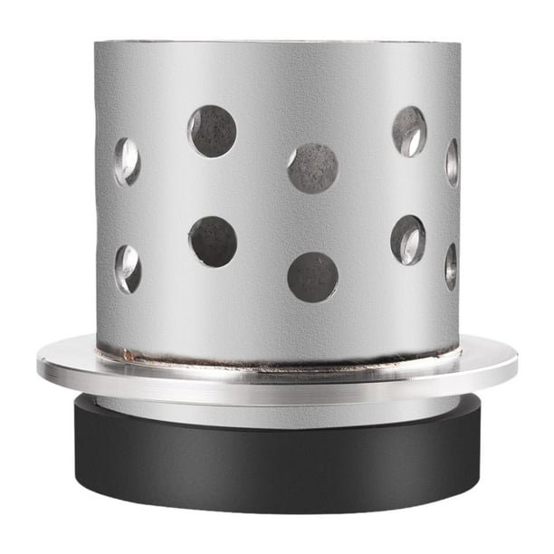 Herramienta de fundición perforada con base de goma centrífuga, acero inoxidable práctica 3.5 inx5 en