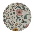 thumbnail image 4 of BCIIG Floral Round Tablecloth Stain Resistant Washable 100% Polyester 54"-58, 4 of 8