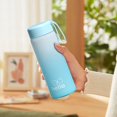 thumbnail image 6 of Qholemyo 21.9 Ounce 650ml Leak Proof Motivational BPA Free Sports Water Bottle Portable Women's Outdoor Gym Fitness Cup Easy To Carry, 6 of 6