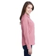 thumbnail image 3 of Artisan Collection by Reprime Ladies' Microcheck Gingham Long-Sleeve Cotton Shirt - RP320, 3 of 3