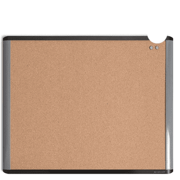 20"x16", Black and Gray Frame, Industrial Grade Pinning Surface, includes Push Pins