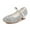 Silver, variant on Girls Dress Up Shoes Sparkly Shoes for Girls Princess Mary Jane School Uniform Dress Shoes in Performance, Prom and Graduation for Toddler/Little/Big Kids
