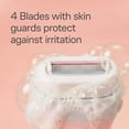 thumbnail image 6 of Schick Intuition Advanced Moisture Women's Razor, 1 Razor Handle & 2 4-Blade Refills, 6 of 11