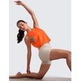 thumbnail image 4 of CRZ YOGA Pima Cotton Tank Tops for Women Workout Yoga Running Loose Crop Sleeveless Shirts, 4 of 6