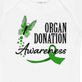 thumbnail image 4 of Inktastic Organ Donation awareness- butterfly green ribbon Boys or Girls Baby Bodysuit, 4 of 5