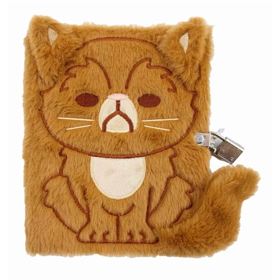 Harry Potter Harry Potter: Crookshanks Plush Lock & Key Diary, (Hardcover)