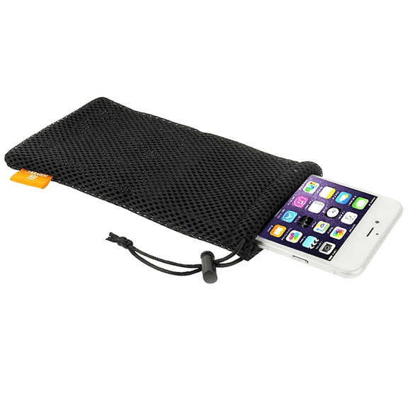 HAWEEL Compact Travel Organizer Pouch Bag for Smartphones Up to 5.5 Inch and Power Bank