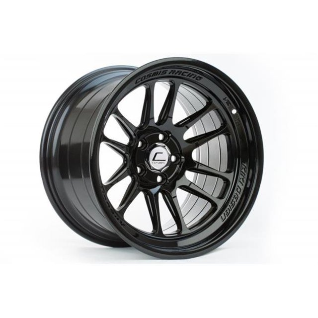 Décalage de 18 x 11 Po Plus 8 mm et 5 x 114,3 Boulons de Course XT-206R Roue Noire