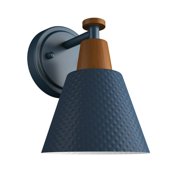 Aiwen Cone Shade Blue Wall Sconce for Living Room Bedroom Doorway Kitchen