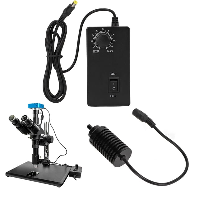 Microscope Coaxial Light Split Type LED High Brightness Spot Light Microscope Light With Heat Dissipation AC100V-240V