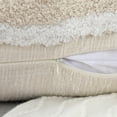 thumbnail image 4 of Tufted Throw Pillow Cover, 18 inches Chenille Tassels Triangle Fluffy Soft Pillow Cases, 1 Piece Lovely Plush Sofa Couch Bed Cushion Cover Cute Home Decoration, Cover Only, 4 of 7