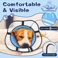 thumbnail image 4 of Adjustable Soft Dog Cone Collar for Large Dogs - Comfortable Alternative to Stop Licking After Surgery - Ideal for Medium Dogs too, 4 of 5