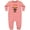 Mauve, variant on Inktastic Labrador Chocolate Lab Baby Fleece Romper
