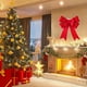 thumbnail image 5 of Adorno de lazo de Navidad, adornos para árbol de Navidad, colgante de pared, colgante de puerta, decoración de techo, 5 of 6