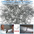 thumbnail image 2 of 1400 Grapas para Soldador de Plástico, Grapas de Soldadura de Plástico, Grapas de de de 0,6 A 0,8 mm, Suministros de Soldadura para Soldador de Plástico., 2 of 5