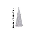 thumbnail image 3 of 2025 Small Christmas Tree with Lights, Acrylic Christmas Tree Lamp, Enchanted Light Up 7 Colors Changing Lights, Mini Christmas Tree with Lights for Room Table Decor, 16.5cm, 3 of 6