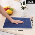 thumbnail image 6 of decorUhome 100% Cotton Terry Kitchen Dish Cloths, Ultra Soft and Absorbent Dish Towels for Kitchen, Perfect for Drying and Washing Dishes, 6 Pack, 12 x 12 Inches, Navy Blue, 6 of 9