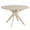 Light Oak, variant on Pemberly Row Contemporary Scandinavian Round Dining Table in Walnut