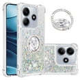 thumbnail image 1 of GANGXUN Funda Glitter Líquida para Xiaomi Redmi Note 14 4G con Anillo Brillante, TPU Antichoques y Esquinas Reforzadas, Soporte, 1 of 6