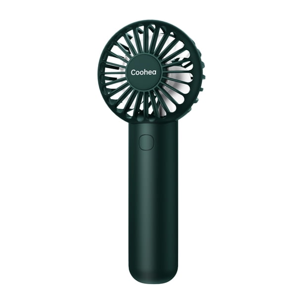 Coohea Mini ventilador portátil de mano para maquillaje de viaje al aire libre