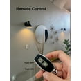 thumbnail image 6 of FSLiving Rechargeable Battery Operated LED Wall Sconce No Drilling Bedside Romantic Black Wall Lamp Fixtures Macaron Light Wall Sconces Spotlight for Indoor Bedroom Farmhouse Lounge - 1 Light, 6 of 8