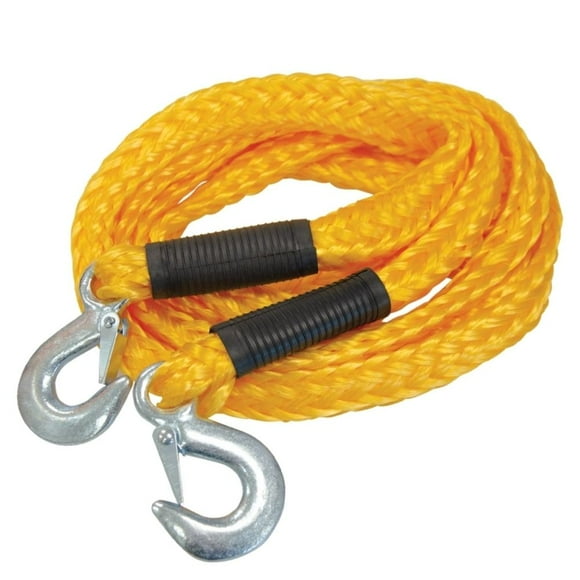 ToughWorkz 14-ft Tow Rope for Emergencies: Cars, Trucks, ATVs, Skidoos
