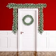 thumbnail image 5 of Luoshdecor Christmas Real Touch Norfolk Pine Garland ,Pine Cypress Artificial Greenery Garland,for Decoration Christmas for Mantle,Outdoor Indoor Xmas Wedding Decorations 47 in, 5 of 5
