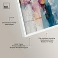 thumbnail image 4 of Petal Pink and Ocean Blue II Shadowbox Print Modern Wall Decor by Art Remedy, White Frame, 24 x 36, 4 of 7