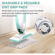 6 Pack S1000 S2001 Steam Mop Replacement Pads for Shark S1000 S1000A S1000C S1000WM S10001C S1200 & S2001 SteamSpot Steam Mop
