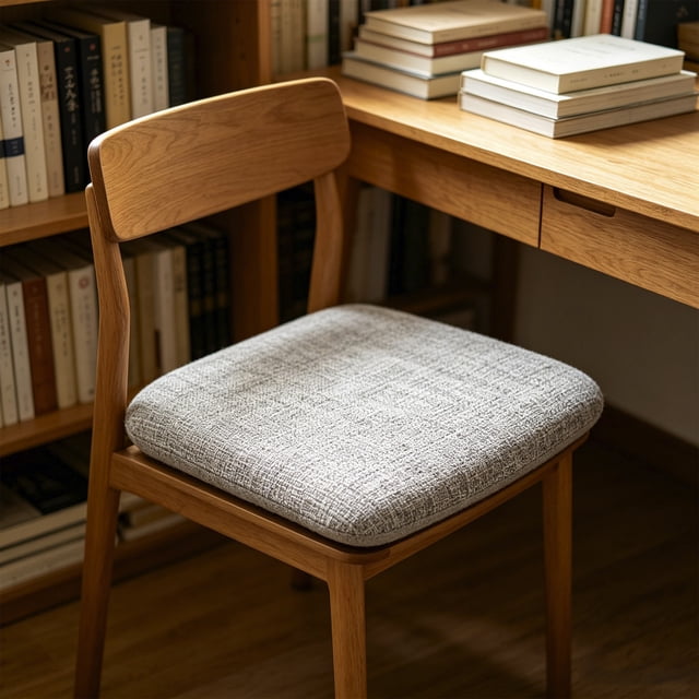Summer Linen Chair Cushions Dining Chair Cushions Non Sliped Cushions For Classrooms Students And Offices