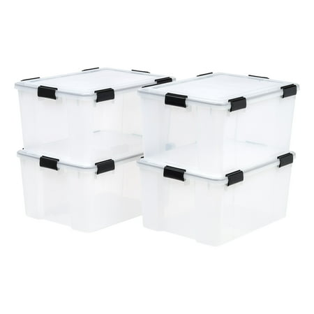 IRIS 62 Quart WeatherPro™ Storage Box, Clear