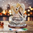 thumbnail image 3 of Adorno de Diamantes de Cristal Wdftyju Tema Navideño Hecho a Mano, 3 of 9