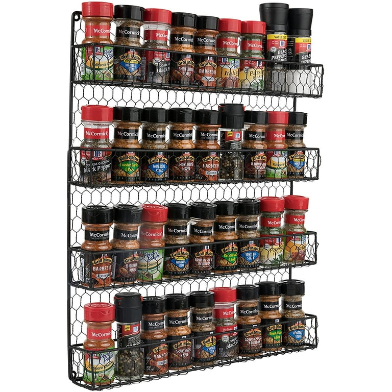 Spice Rack Wall mounted Seasoning Storage Rack Multi - Temu