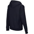 thumbnail image 3 of Women's Navy West Virginia Mountaineers Arch & Logo 1 Pullover Hoodie, 3 of 4