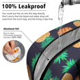 thumbnail image 5 of Lunch Bag Lunch Box for Women Reusable Insulated Lunch Bags,Water-Resistant Cute Pineapple Fruit Cooler Lunch Tote Bag, Large Capacity for Work Travel Picnic, 5 of 6