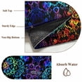 thumbnail image 6 of 2.7'x5' Area Rugs, Boho Indoor Outdoor Area Rug for Living Room Bedroom, Modern Geometric Abstract Art Colorful Ethnic Washable Bathroom Rugs Kitchen Floor Carpet Mats Home Decor Aesthetic, 6 of 8