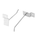 thumbnail image 2 of 25 X Slatwall Single Hook Pin Display Fitting Prong Hanger 100mm, 2 of 5