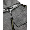 thumbnail image 2 of Pro Athlete Boys Tracksuit Set - 2 Piece Soft Fleece Zip Up Hoodie and Jogger Sweatpants For Boys, 2 of 7