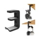 thumbnail image 2 of Auriculares Para Juegos De Pc, Gancho Para Auriculares, Soporte Para Colgar, Soporte Para Auriculares Con Brazo Ajustable Y Giratorio, Diseño Para Debajo Del Escritorio, Ajuste Universal, Organizado, 2 of 4